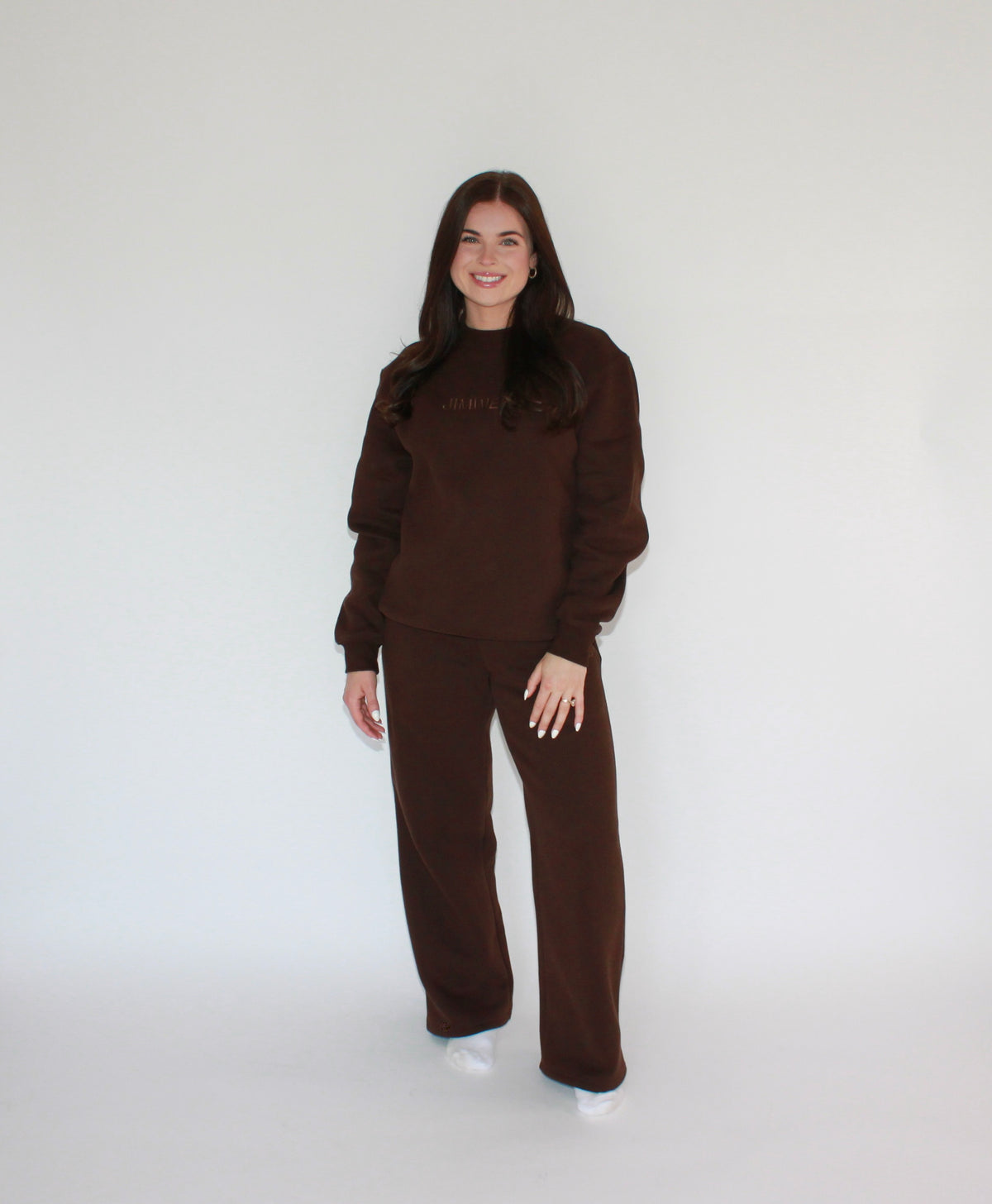 Luxe Unisex Wide Leg Sweatpant