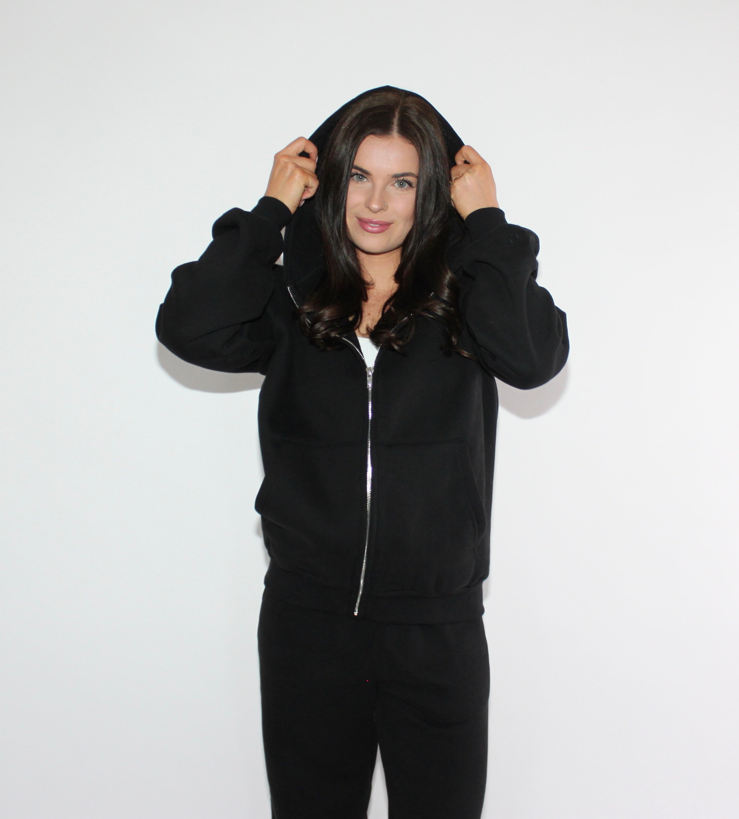 Luxe Unisex Full-Zip Hoodie