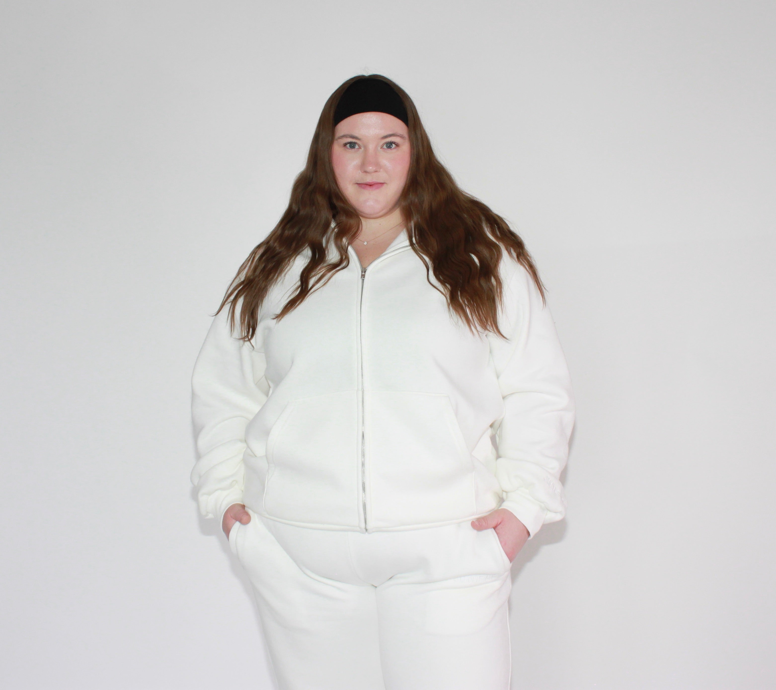 Luxe Unisex Full-Zip Hoodie