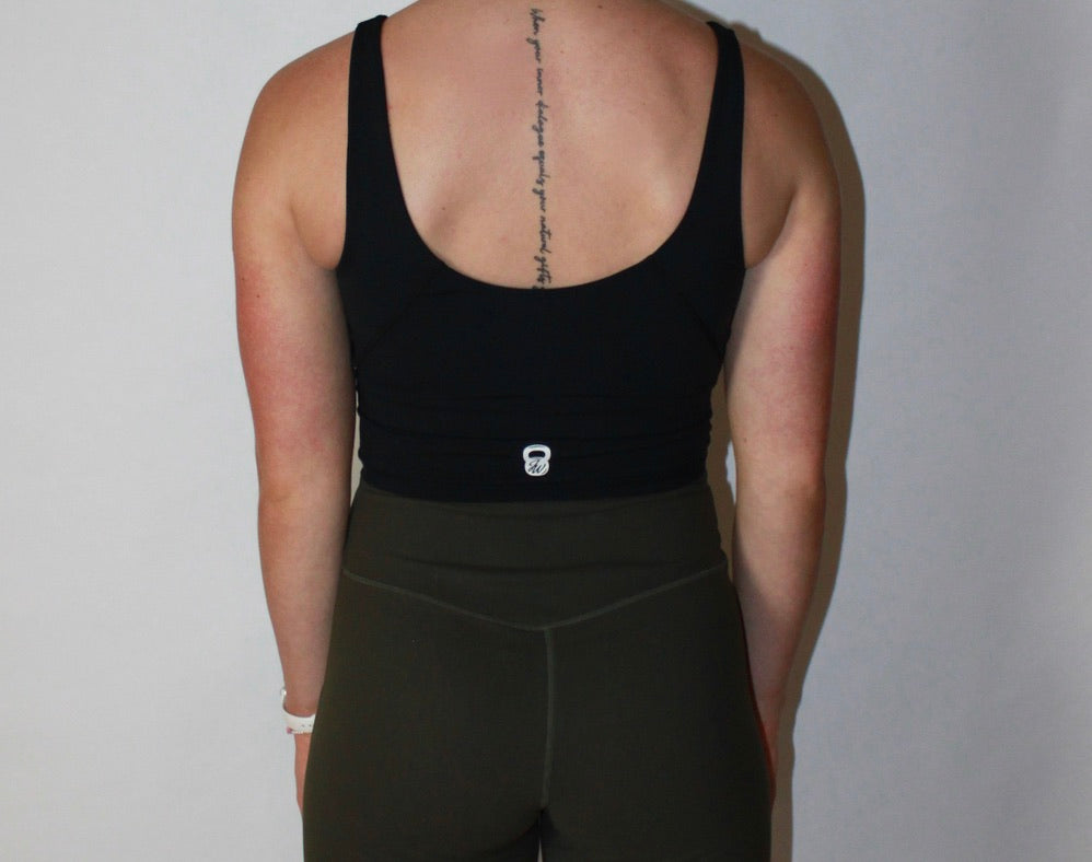 Scoop Neck Sculpt Tank