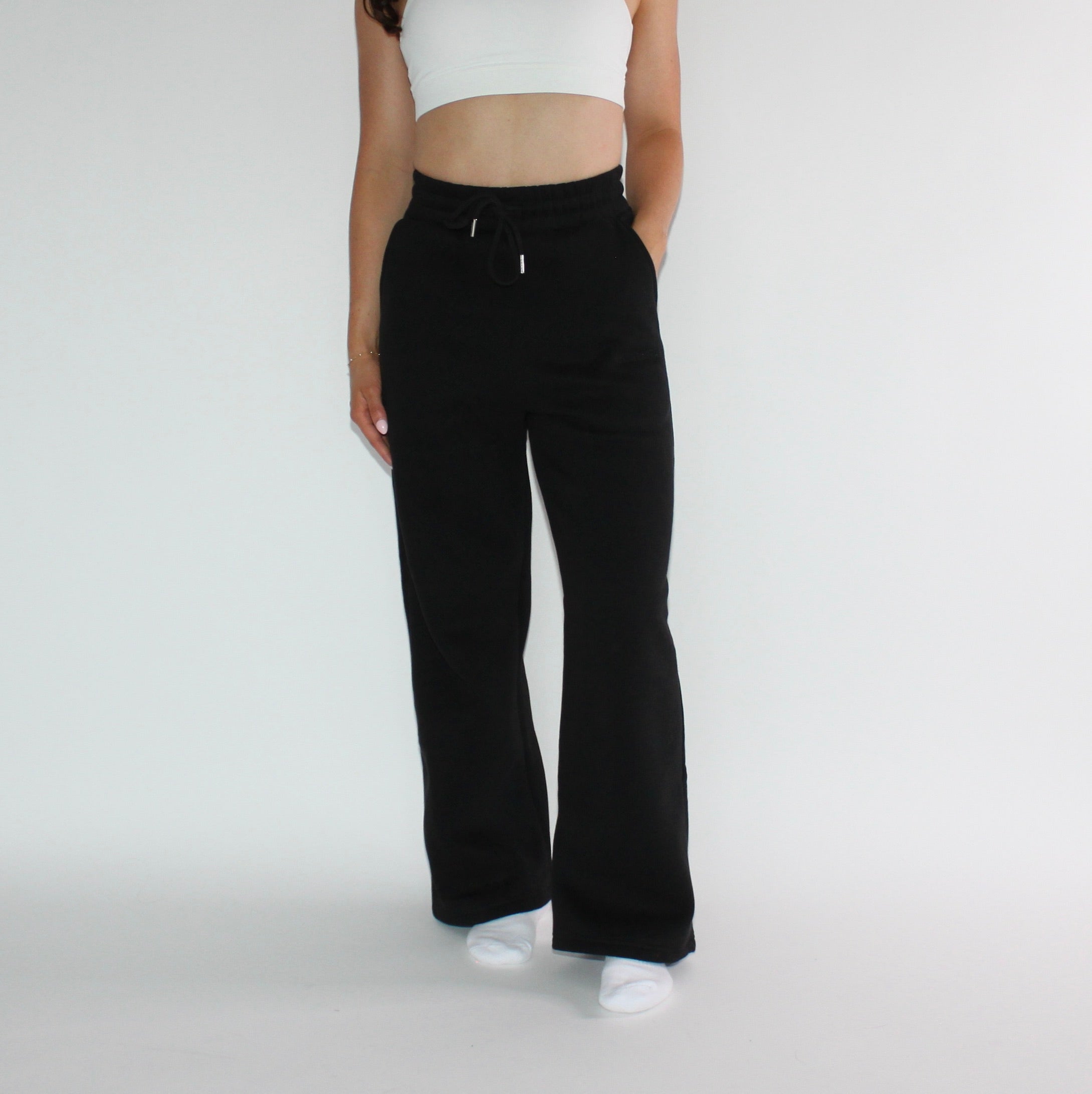 Luxe Wide Leg Sweatpant